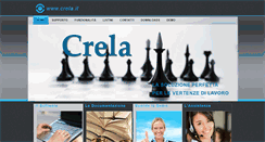 Desktop Screenshot of crela.it